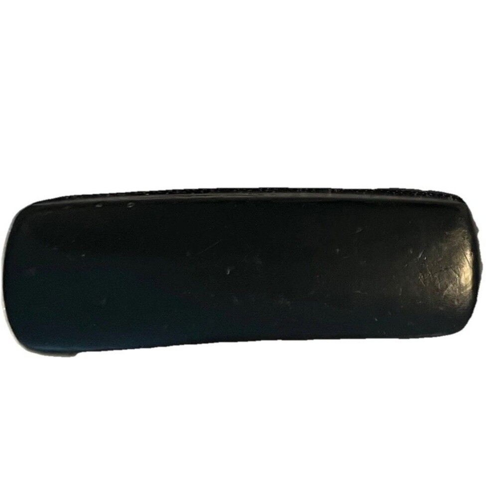 Vintage Giorgion Fendon Italy Hard Shell Clamshell Eyeglass Case Black Metallic - Picture 2 of 15